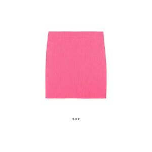 Helmut Lang Vibrant Pink Mini Skirt